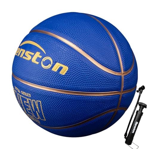 Image of Senston Basketball Size 7 with Pump,Basket Ball Game Training Basketballs Indoor/Outdoor Street-Basketball