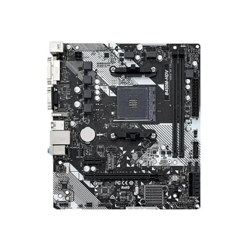 Image of Motherboard Fit For ASROCK B450M HDV R4.0 Micro-ATX AMD B450 DDR4 3200(O.C.) PCIe Gen3 X4 M.2 Double Channel Socket AM4 Motherboard
