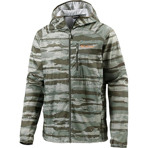 Image of Columbia Flash Forward Men's Windbreaker, mens, KO3974, Cypress Stripe Print, XL