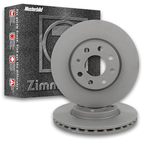 Image of ZIMMERMANN 150.2975.20 2x Front Brake Discs Diameter 294 mm Internally Vented Compatible with BMW 3 Touring G21 34106877211