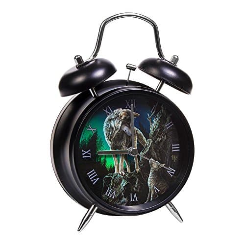 Image of Nemesis Now Guidance Lisa Parker Alarm Clock (Black)