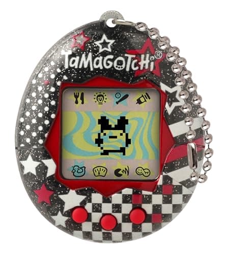 Image of Bandai Tamagotchi Original Rock Glitter Digital Pet | Nurture And Raise The Original Tamagotchi Electronic Pet | Retro 90s Gift