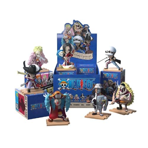 Image of Mighty Jaxx Freeny's Hidden Dissectibles One Piece (Warlords Edition) | Sealed Tray of 6 - Contains No Duplicates | Blind Box Collectible Figurines