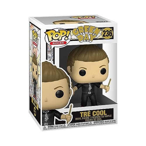 Image of Funko POP! Rocks: Green Day - Tre Cool - Collectable Vinyl Figure - Gift Idea - Official Merchandise - Toys for Kids & Adults - Music Fans - Model Figure for Collectors and Display
