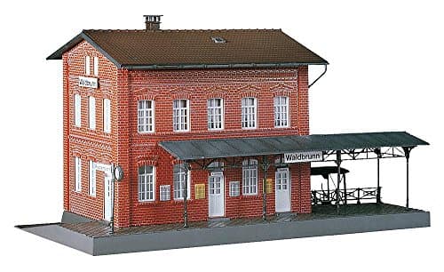Image of Faller Station Waldbrunn, H0 Gauge, Epoch I, building for Model Railway, Unisex Adult