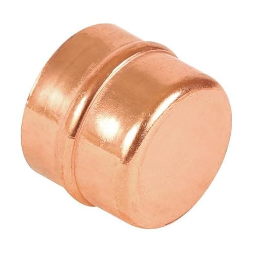Image of Bag of 10-8mm Solder Ring Stopend (Also Also Available in 10mm, 15mm, 22mm, 28mm, 35mm, 42mm and 54mm)