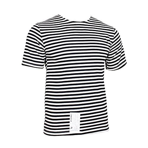 Image of Epic Militaria Russian Marines Short Sleeve T-Shirt - Black Stripes (Medium - 40 inch)