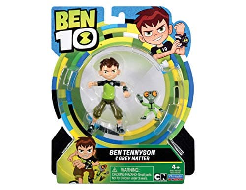 Image of Ben 10 BEN00210 Grey Matter Action Figure Twin Pack, 18.8 x 5.5 x 23 cm