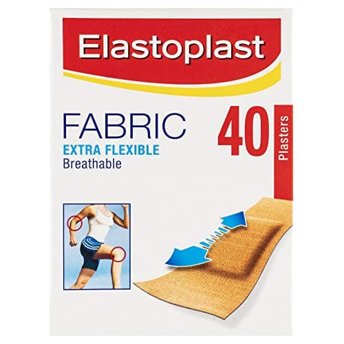 Image of Elastoplast Fabric Strips (19 x 65mm) 40 Strips