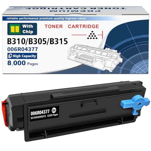 Image of ASEKER 006R04377 Toner Cartridge with Chip Remanufactured for Xerox B310 B315 B305 B310DNI B315DNI B305DNI Series 8000 Page Replace 006R04376 006R04378