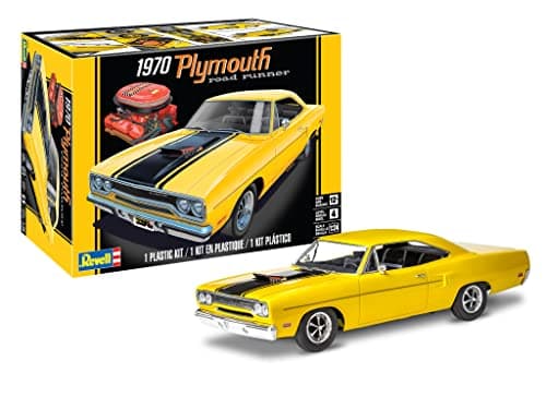 Image of Revell Monogram 14531-1970 Plymouth Road Runner - 1:24 Scale - Unbuilt/Unpainted Plastic Model Kit