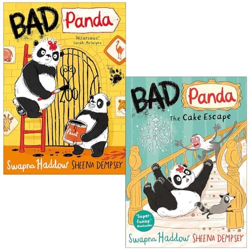Image of Swapna Haddow Collection 2 Books Set (Bad Panda & Bad Panda The Cake Escape)