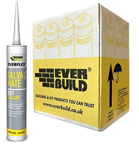 Image of Box of 25 Everbuild Everflex Galva Mate Duct Sealant