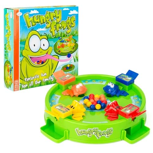 Image of Toyrific | Hungry Frogs, Complete Classic Family Board Game, Interactive Fun Game, 4 Player