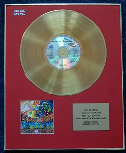 Image of Century Presentations The Incredible String Band - Limited Edition CD 24 Carat Gold Coated LP Disc - The 5000 Spirits or the Layers of the Onion