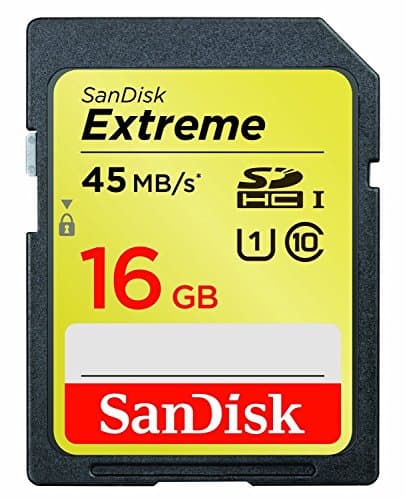 Image of SanDisk SDSDX-016G-X46 Extreme SDHC UHS-I Class 10 Memory Card up to 45 MB/s read - 16 GB