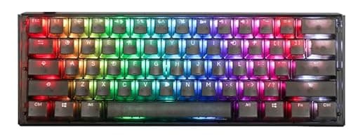 Image of Ducky One 3 Aura Black SF Gaming Tastatur, RGB LED - MX-Silent-Red