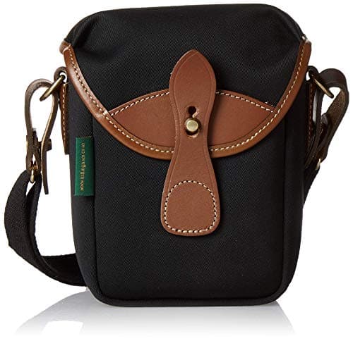 Image of Billingham 72 Small Camera Case (Black Canvas/Tan Leather)