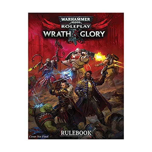 Image of Warhammer 40000 | Wrath & Glory Core Rulebook | Roleplaying Game | 2+ Players | Ages 14+ | 60 to 90 Minutes Playing Time