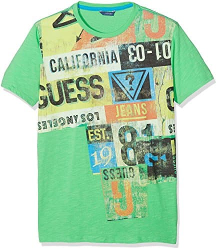 Image of Guess Baby Boys' L72I30JR00Z T-Shirt, Multicolour (Hollywood Hillside/V G817), 140 cm (Size : 10)