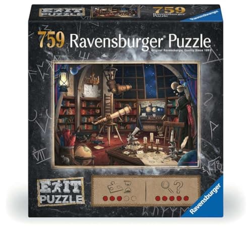 Image of Ravensburger Exit Puzzle – Space Observatory 759Pc Mystery Jigsaw Puzzle