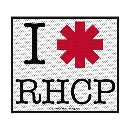 Image of Red Hot Chili Peppers 'I love RHCP' Patch