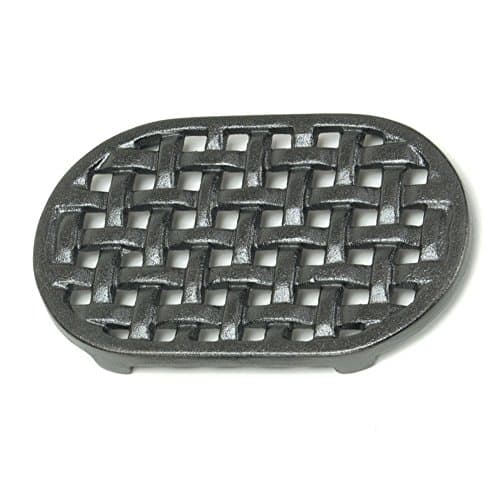 Image of Minuteman International woodstove Tabletop cast Iron, Black, Round Trivet