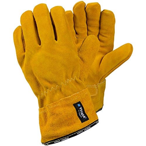 Image of Ejendals 19-10 Size 10" Tegera 19" Welding And Heat-Resistant Glove - Yellow