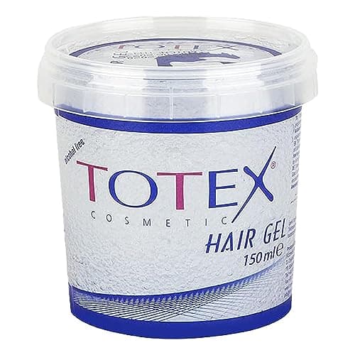 Image of Totex Extra Strong Hair Gel 150 ml | Transparent Clear Gel | Alcohol-Free Formula | Long Lasting Extra Hold | Shiny Finish Styling Gel for All Hair Types