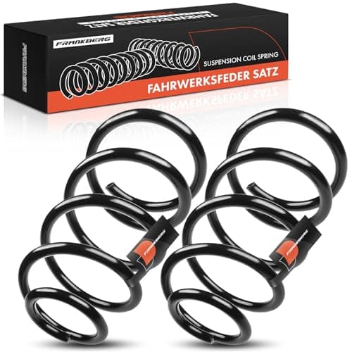 Image of Frankberg 2x Coil Spring Front axle Left Right Compatible with K.u.g.a I 2.0 TDCi 4x4 2008-2012 Replace# 1508534