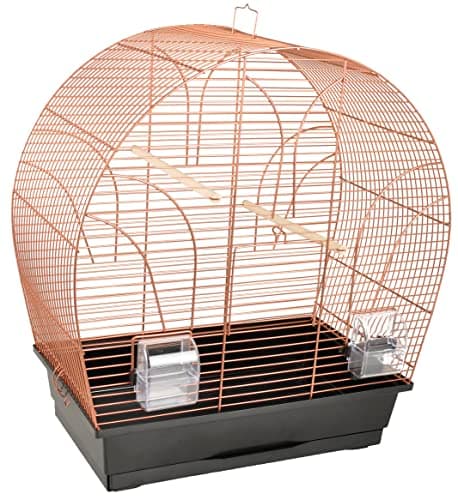 Image of Flamingo Saga 110129 Parakeet Cage Copper 51 x 28 x 55 cm