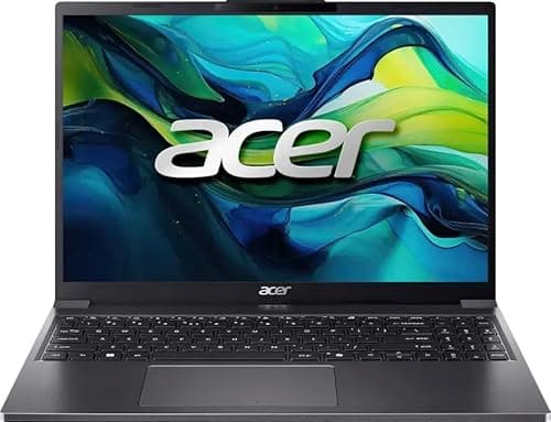 Image of acer 2024 Aspire Go 15 Personal Laptop - 15.3" 1920x1200 60Hz - 10-Core Intel i5-1334U - 16GB DDR5 SDRAM 1TB SSD - Intel Iris Xe Graphics - Wi-Fi 6 - HD Audio - 1080p FHD Camera - W10P - Steel Gray