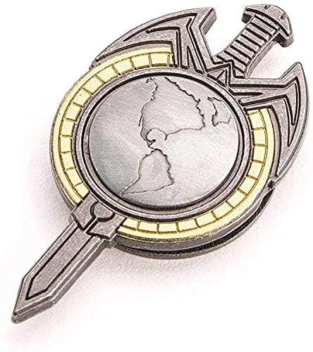 Image of Star Trek TNG Mirror Universe Magnetic Insignia Badge