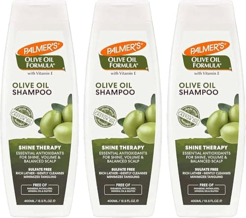 Image of Palmer Olive Oil Formula Smoothing Shampoo extra virgin olive oil for shine hair, 400 ml PACK OF 3