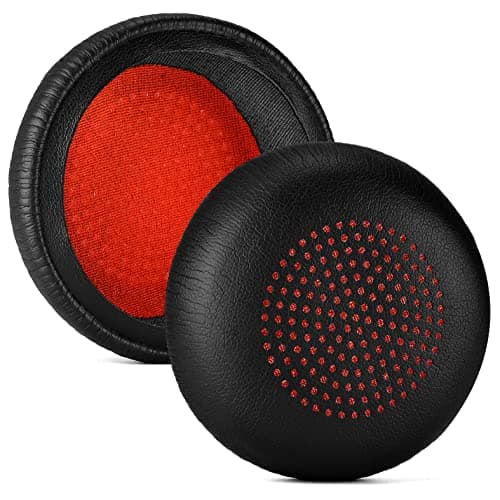 Image of Universal Replacement Ear Pad Compatible with Plantronics Voyager Focus 1 & 2UC/B825 Binaural, Voyager 4210/4220, Poly BlackWire 5200/5210/C5200/C5210/C5220/7225, Backbeat Sense Headsets