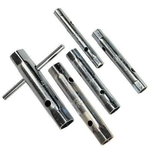 Image of 6 Piece 10-19mm Box Tubular Spanner / wrench Set
