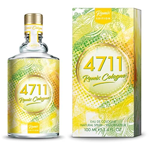 Image of 4711® Remix Cologne Lemon - Urban Summer | Eau de Cologne - Fruity - Spicy - Wild - The Lively Freshness of Lemon Remixed for Summer! | 100 ml Natural Spray Vaporisateur