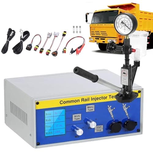 Image of Injector Tester Kit, Diesel Common Rail Injector Tester, Fuel Nozzle Validator for Car Fuel System Diagnostics