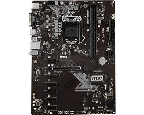 Image of MSI H310-A PRO Socket 1151/DDR4/S-ATA 600/ATX Motherboard - Black