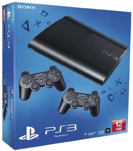 Image of Sony PS3 12GB Super Slim Console with additional Dualshock 3 Controller (PS3)