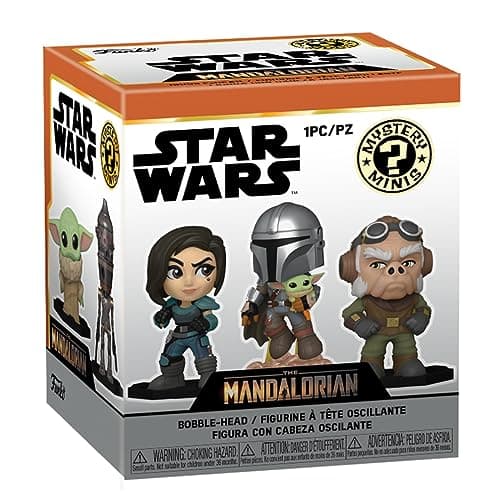 Image of Funko Mystery Mini - Star Wars: the Mandalorian - 1 Of 12 to Collect - Styles Vary - Collectable Vinyl Figure - Gift Idea - Official Merchandise - Toys for Kids & Adults - TV Fans and Display