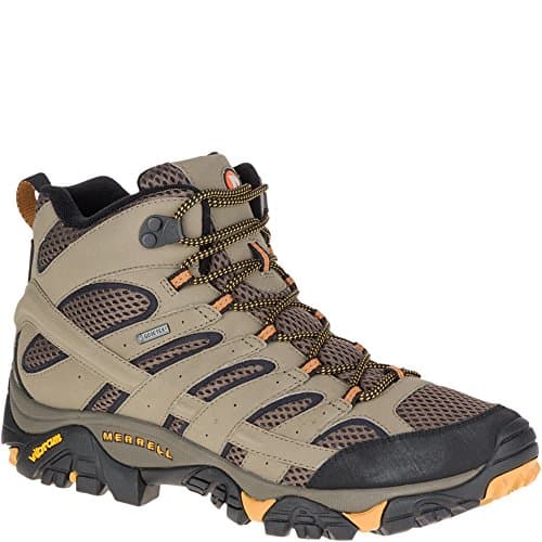 Image of Merrell Men's Moab 2 Mid Gtx Hiking Boot, Walnut, 13 W US