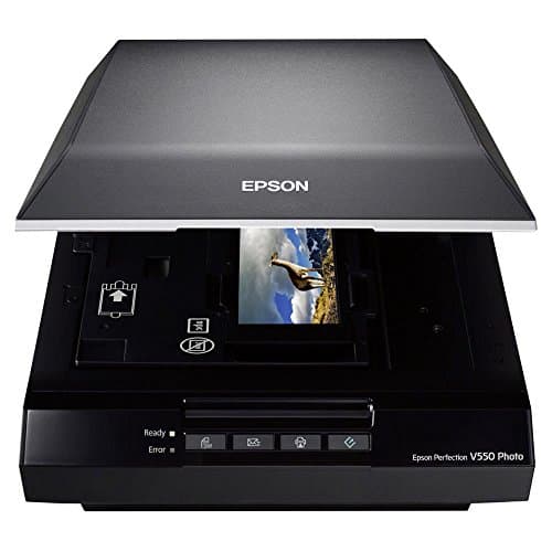 Image of Epson Perfection V550 Color Photo, Image, Film, Negative & Document Scanner with 6400 DPI Optical Resolution