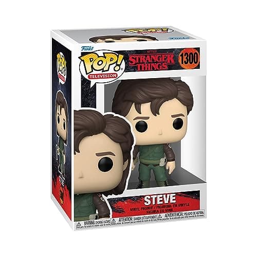 Image of Funko POP! TV: Stranger Things - Steve Harrington H - Collectable Vinyl Figure - Gift Idea - Official Merchandise - Toys for Kids & Adults - TV Fans - Model Figure for Collectors and Display