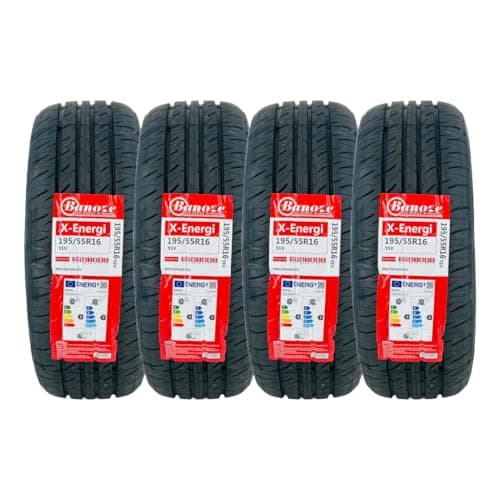 Image of BANOZE X-Energi 195/55R16 85V Car Tyre – Fuel Efficient, Low Noise, Radial Tyre, Durable Tread for Wet & Dry Roads - 1955516 (4)