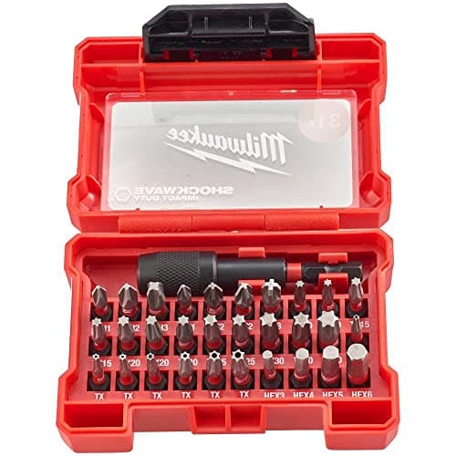 Image of Milwaukee 4932472060 31 Piece Shockwave Screwdriver Bit Set