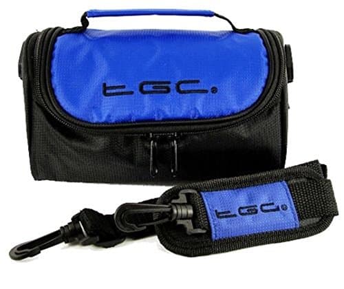 Image of Snooper Truckmate SC5800 DVR Sat Nav GPS Case Bag by TGC ® with shoulder strap and Carry Handle (Dreamy Blue & Black)