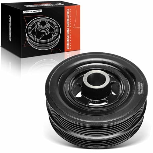 Image of Frankberg Propshaft Belt Pulley Compatible with Focus III 1.6L 2012-2017 Mondeo IV BA7 1.6L 2007-2015 C30 533 1.6L 2006-2012 S40 II 544 1.6L 2005-2012 Replace# 1490906