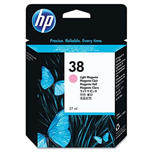 Image of HP Original 38 Light Magenta Pigment Ink Cartridge