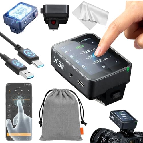 Image of GODOX X3 PRO X3PRO C TTL Wireless Flash Trigger for Canon, with Bluetooth Integration & APP Control, Touch Screen 2.4GHz Wireless X System, Pro Shooting Modes Shutter Control Fast Charging